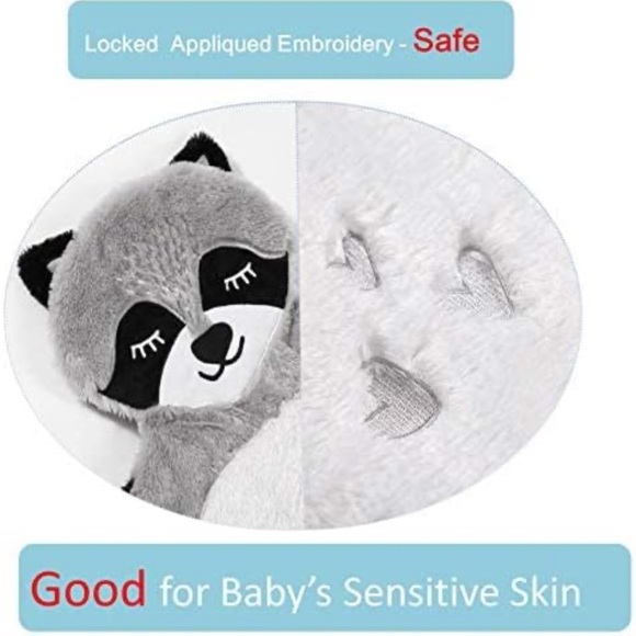 LITTLE GRAPE LAND Baby Play Mat For Tummy Time (RACCOON) - Picture 5 of 6